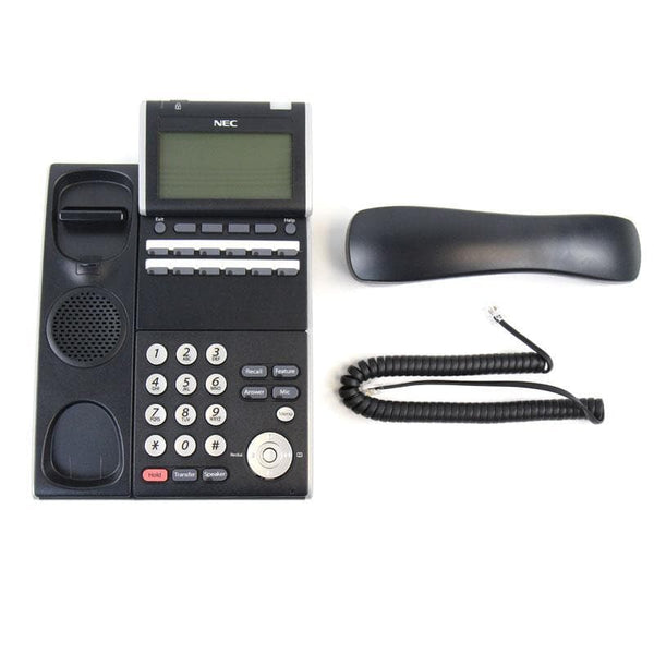 NEC DT730 ITL-32D-1 690006 Black 32 Button VoIP Telephone with Speakerphone and 