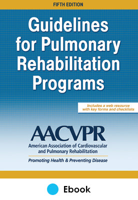 Guidelines for Pulmonary Rehabilitation Programs 5th Edition epub With Web Resource