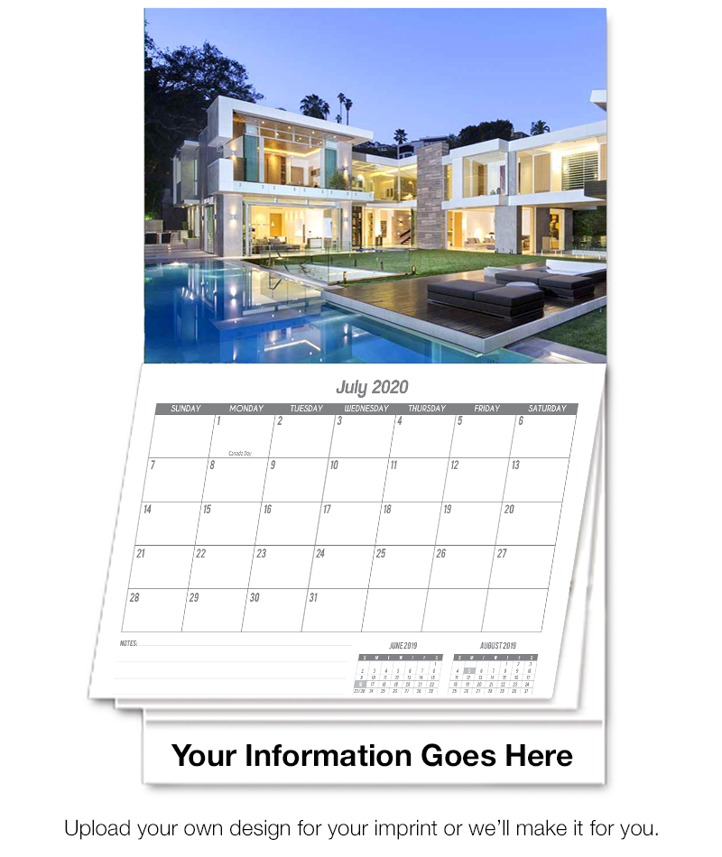 wall calendars - beautiful destinations