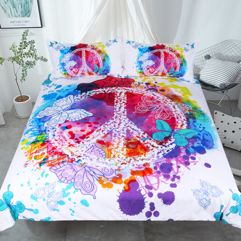 Watercolor Butterfly Bedding Set I Sell What I Love