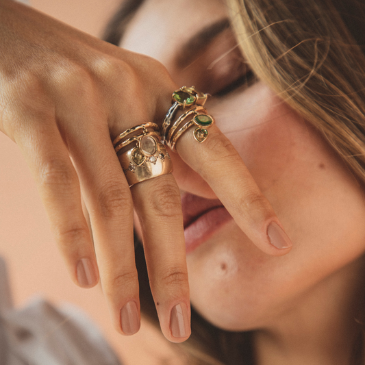 Gold Diamond Ring