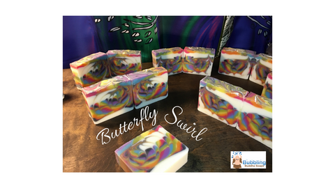 Rainbow Butterfly Swirl Video