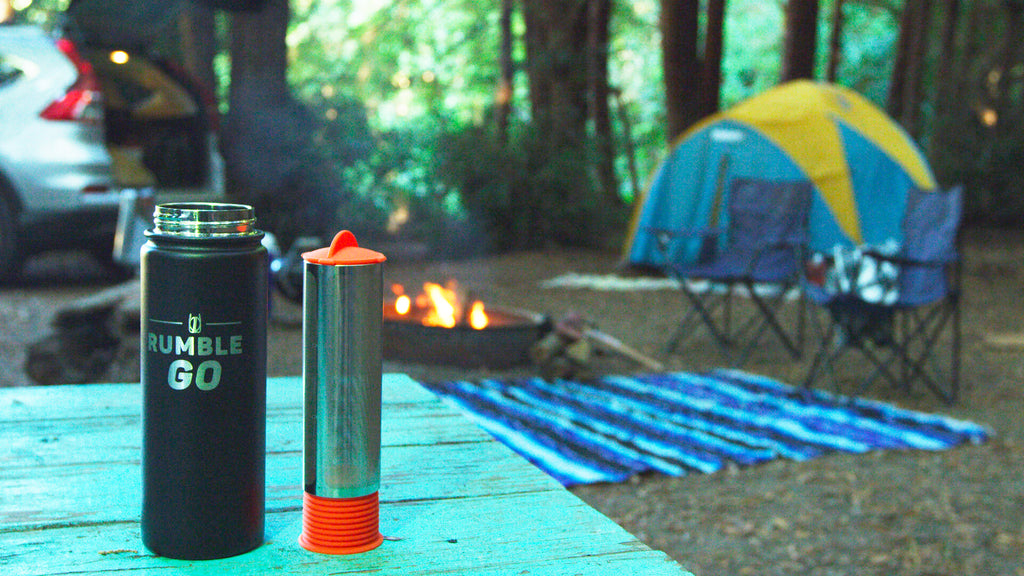 Cold brew coffee works great for camping