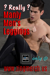 Men's Leggings - Compression Stripes