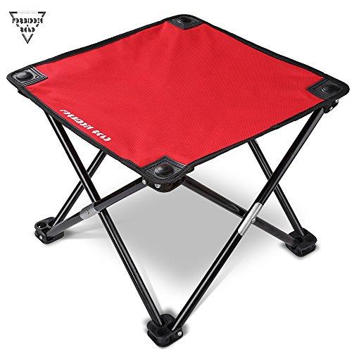 red fold up chairs