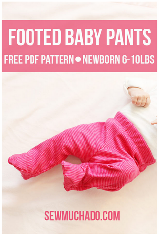 Baby Pants Sewing Pattern