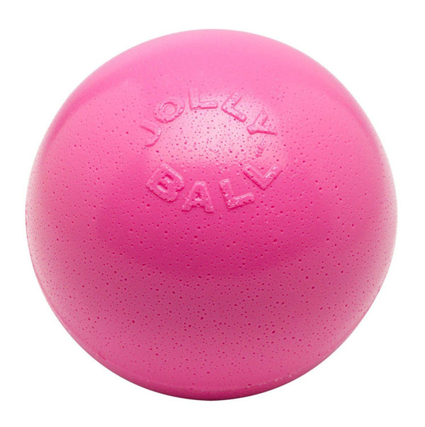 pink dog ball