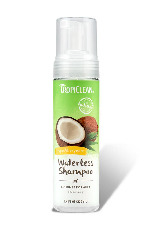 tropiclean waterless cat shampoo reviews