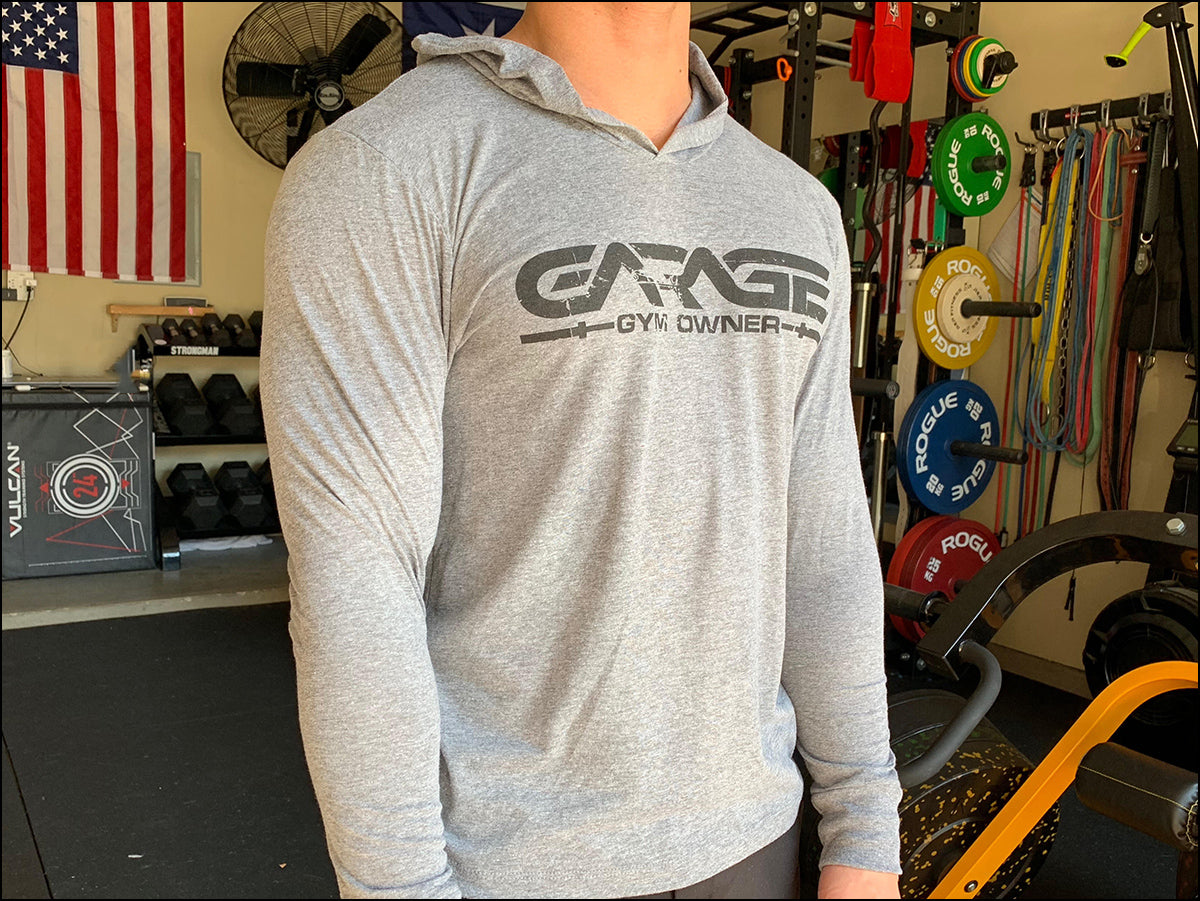 tri blend hoodie gym