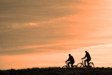 riding bikes