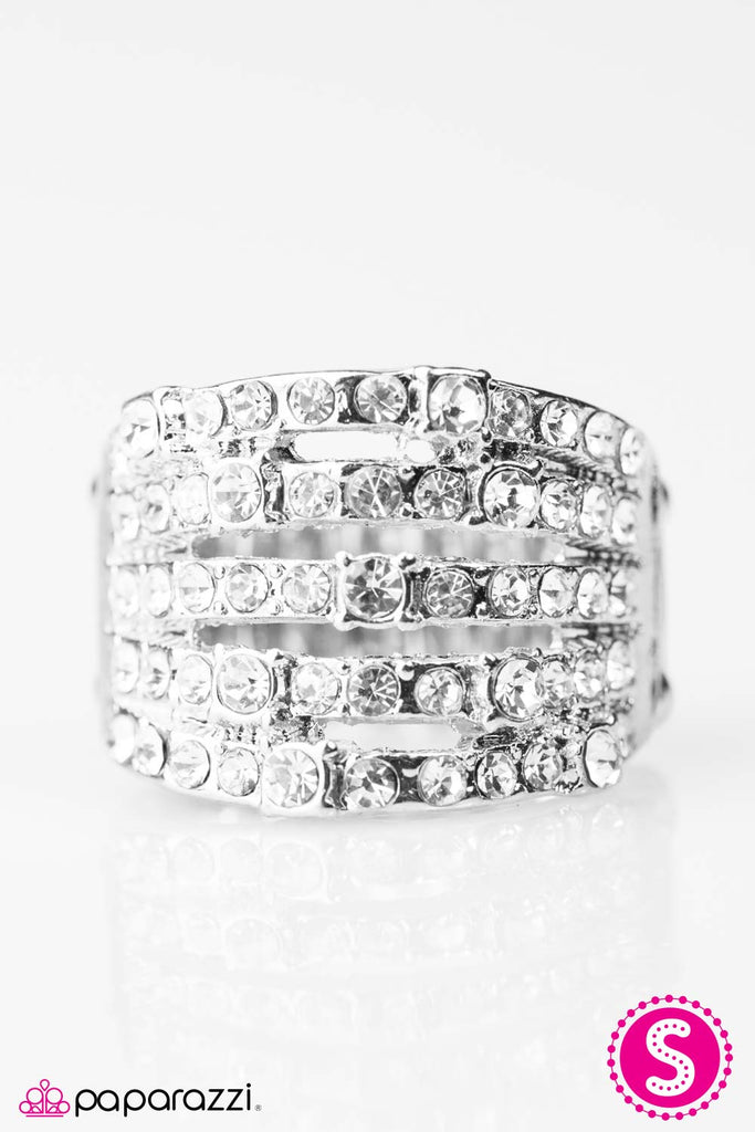 Paparazzi "Sparkle Like You Mean It! - White" ring