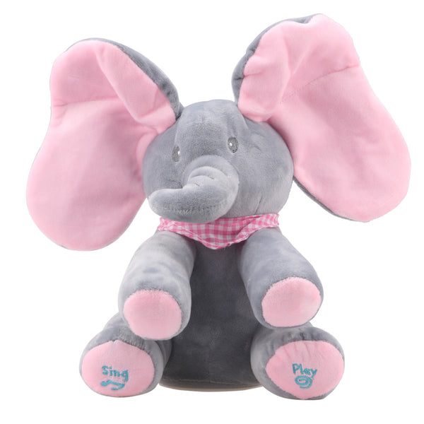 animated flappy the elephant plush toy