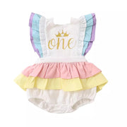 Pastel Rainbow One Onesie