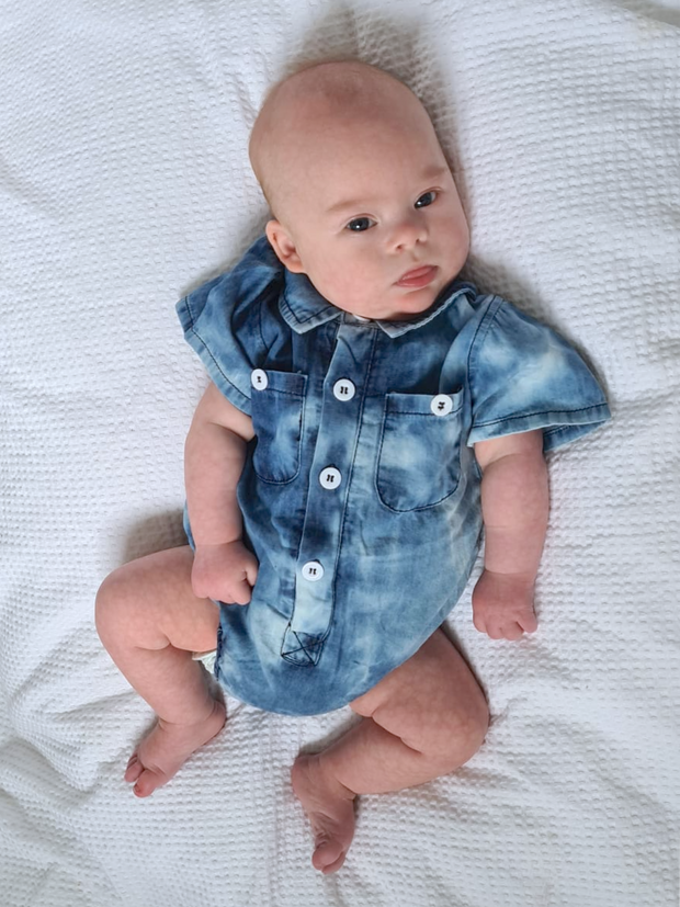 Joni Denim Onesie