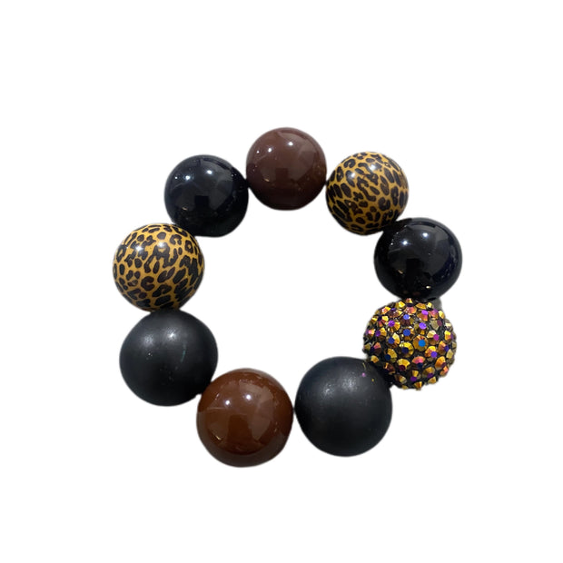 BB Bead Bracelet- Love Leopard