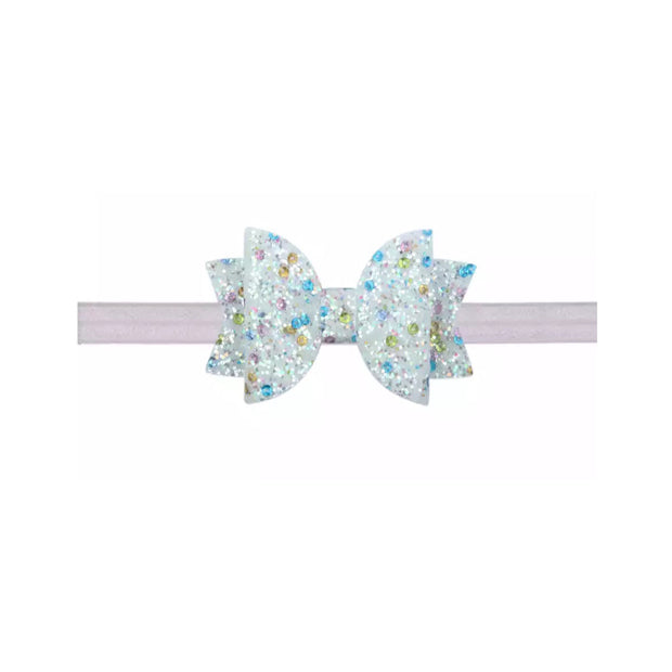 Celeste Glitz Bow Headbands