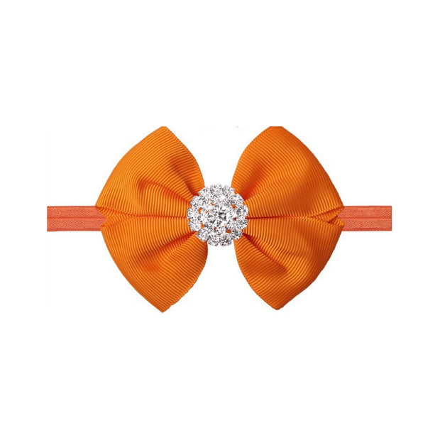 Laila Bow Headband- Orange - SEO Optimizer Test