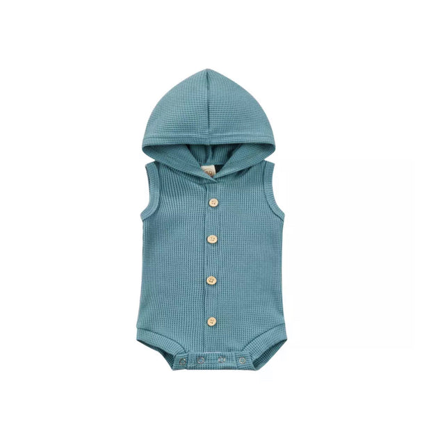 Will Waffle Hood Onesie