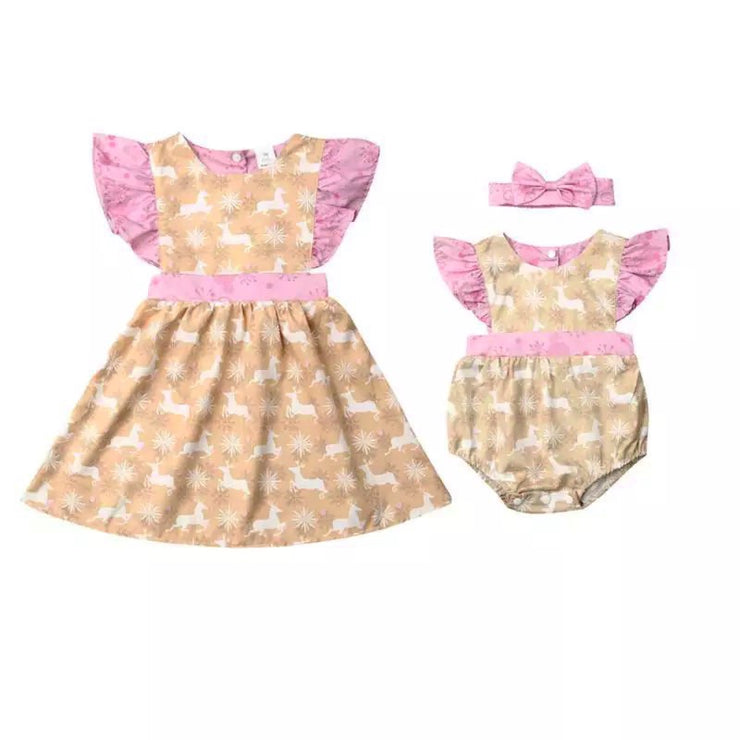 Goldie Sister Romper  OR Goldie Sisters Dress - SEO Optimizer Test