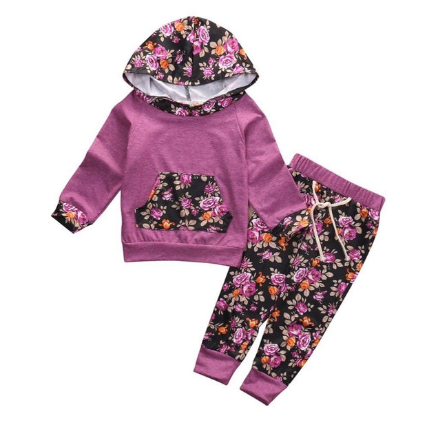 Purple Floral Hoodie Set - SEO Optimizer Test