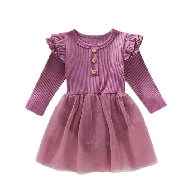 Norah Tutu Romper- Malva Mauve