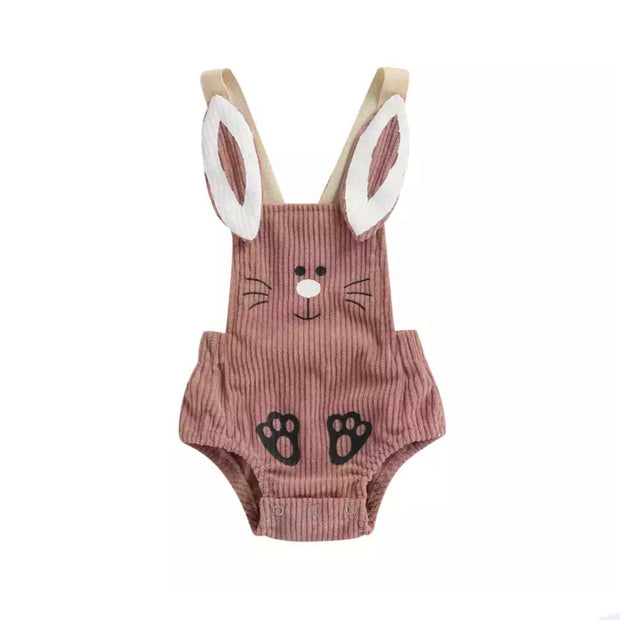 Bryce Bunny Overalls- Mauve