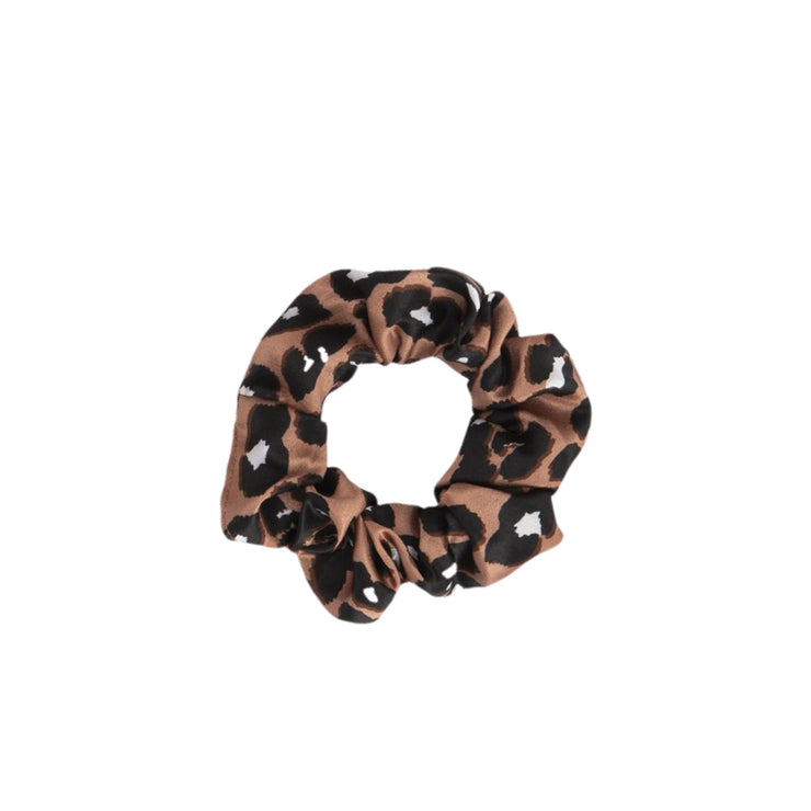 Sloan Scrunchie- Silky Leopard