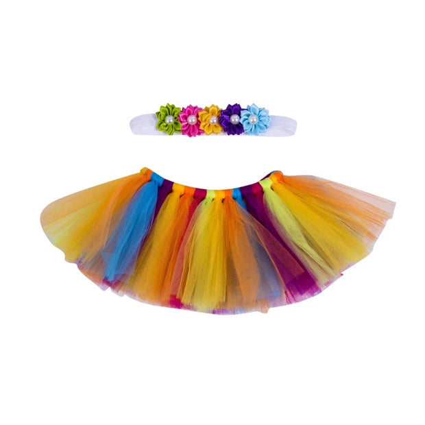 Kalanu Tutu Set- Rainbow