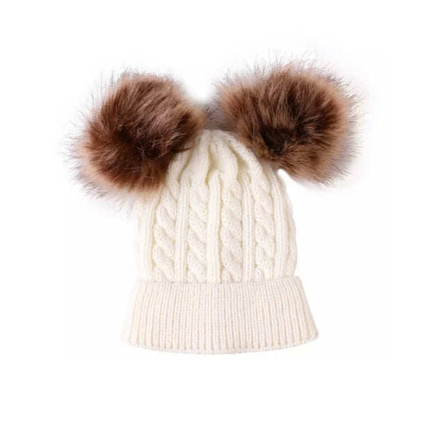 Lynn Pompom Beanie- White - SEO Optimizer Test