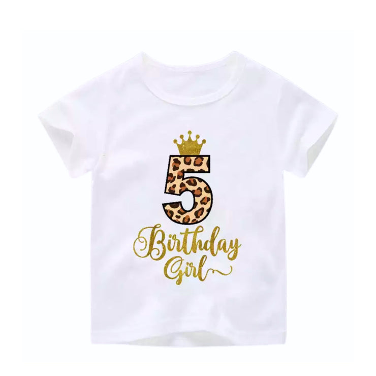 Leopard Birthday Tees