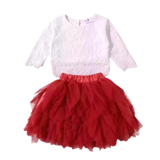 Azrael Tutu Set- Ruby Red