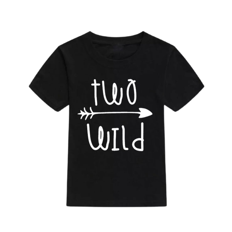 TWO WILD Birthday Tee