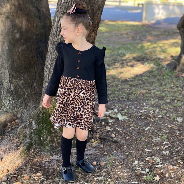 Emmie Leopard Dress