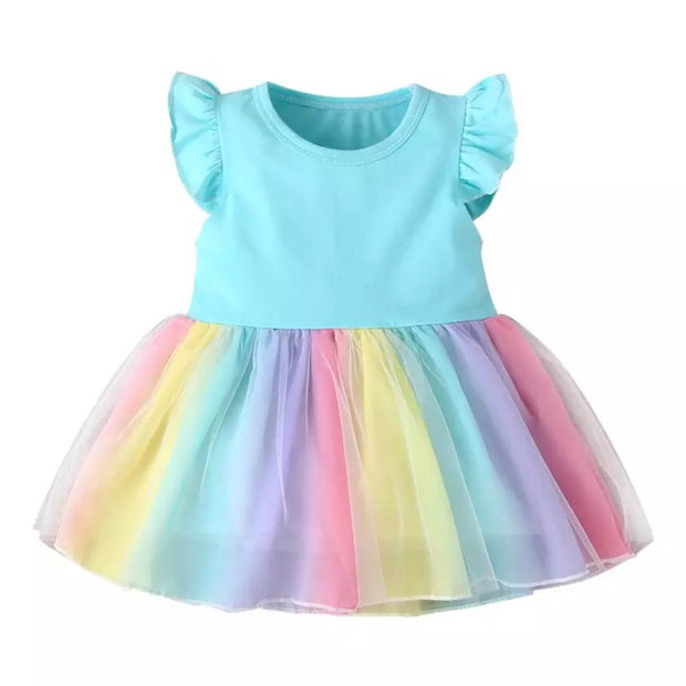 Willow Tutu Dress- Blue