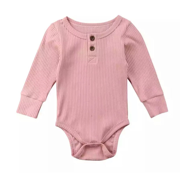 Braxton Onesie- Musk Pink