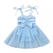 Hazel Tutu Romper- Blue