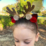 Dasher Reindeer Headband