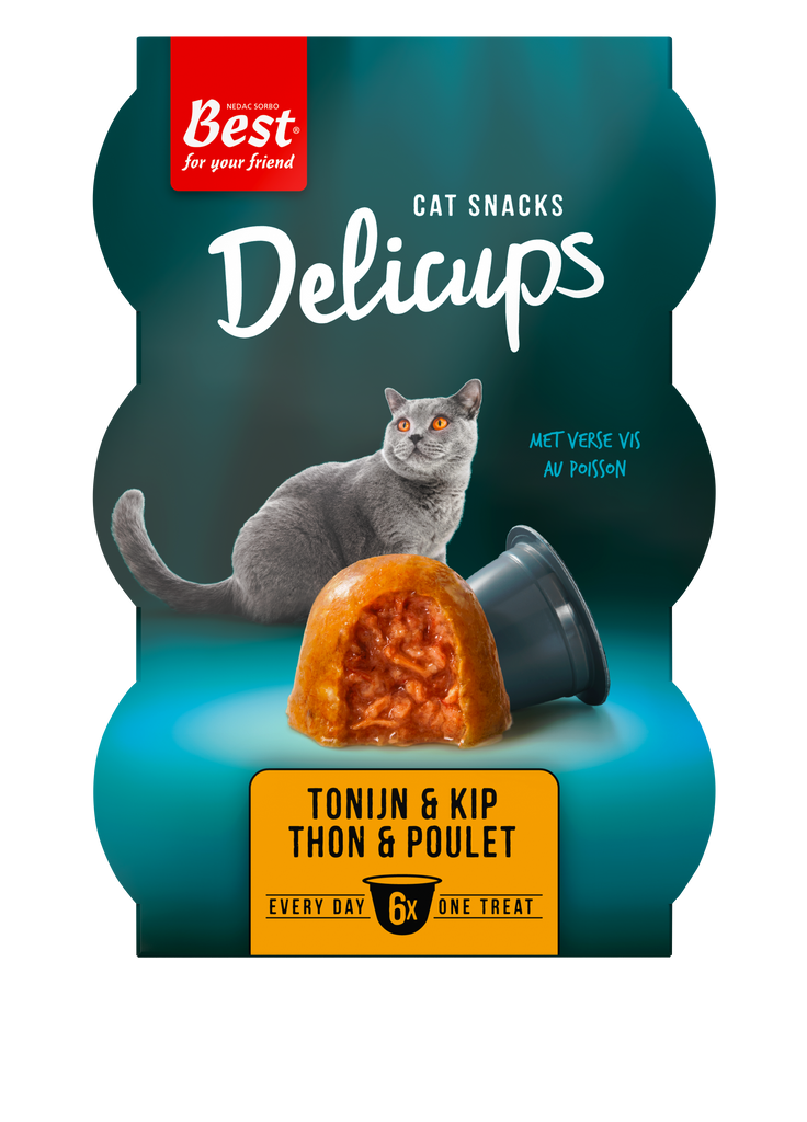 gezantschap serveerster bedrag Delicups tonijn en kip - laatste stuks – Best for your Friend
