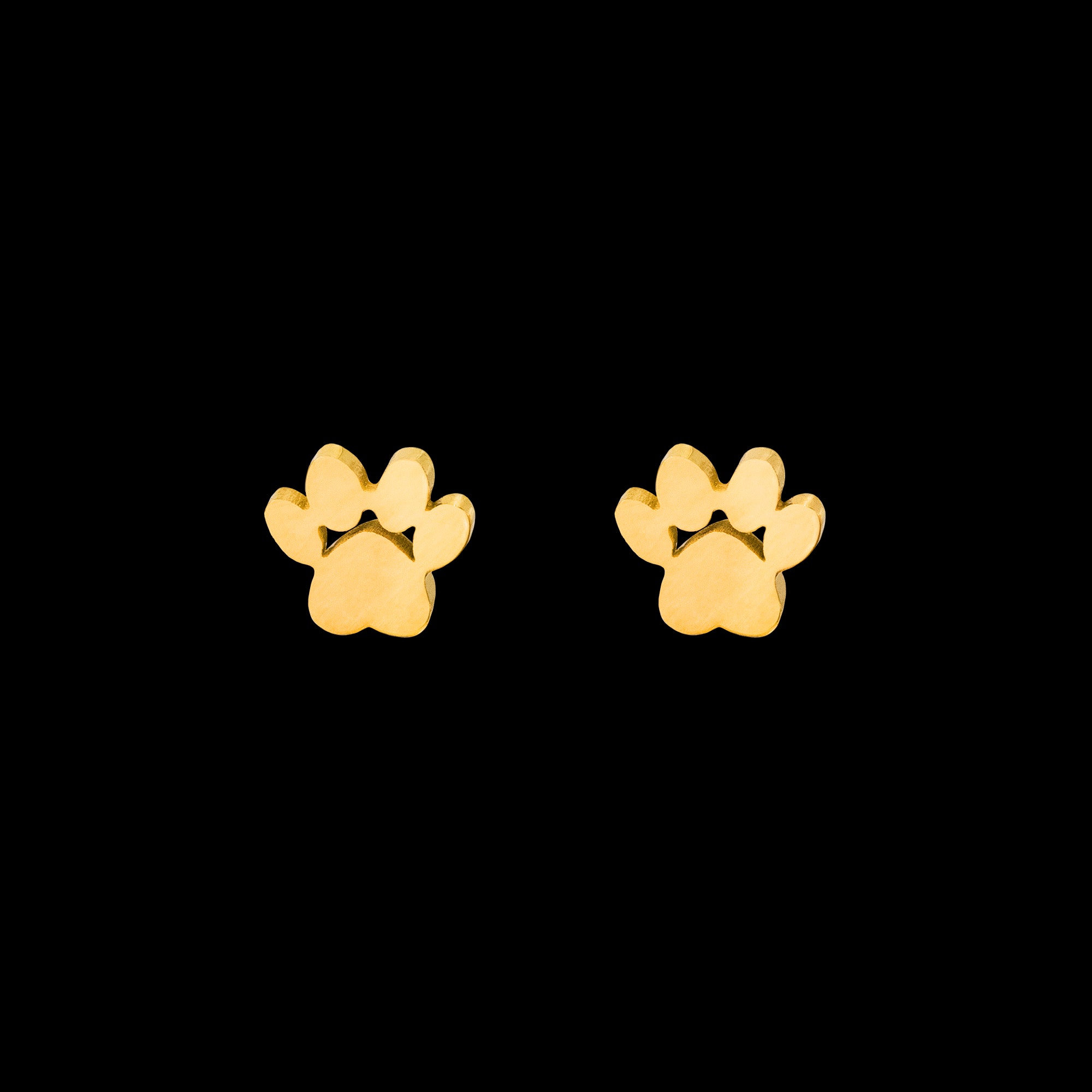 DOG MOM Stud Earrings