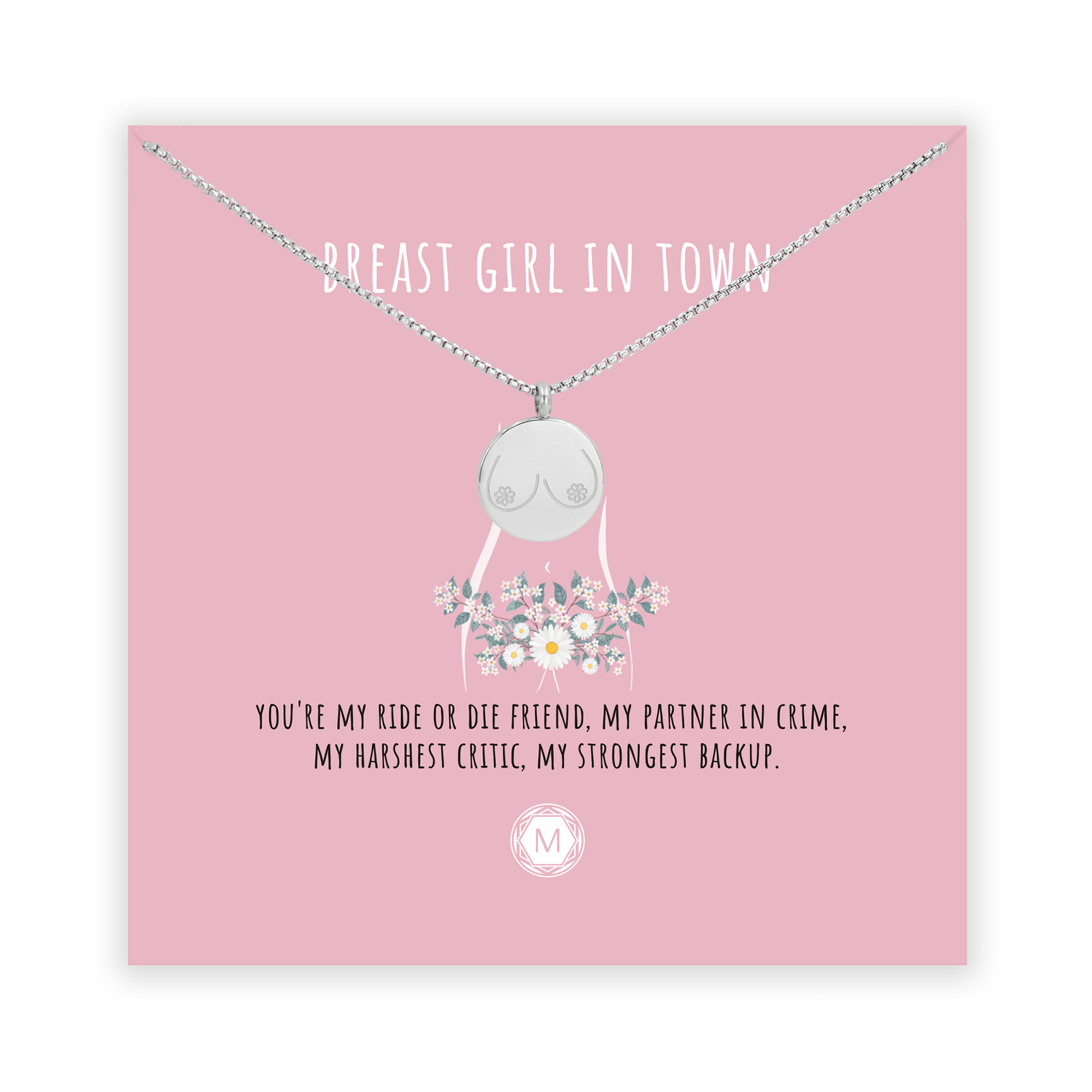 Breast Girl In Town Necklace