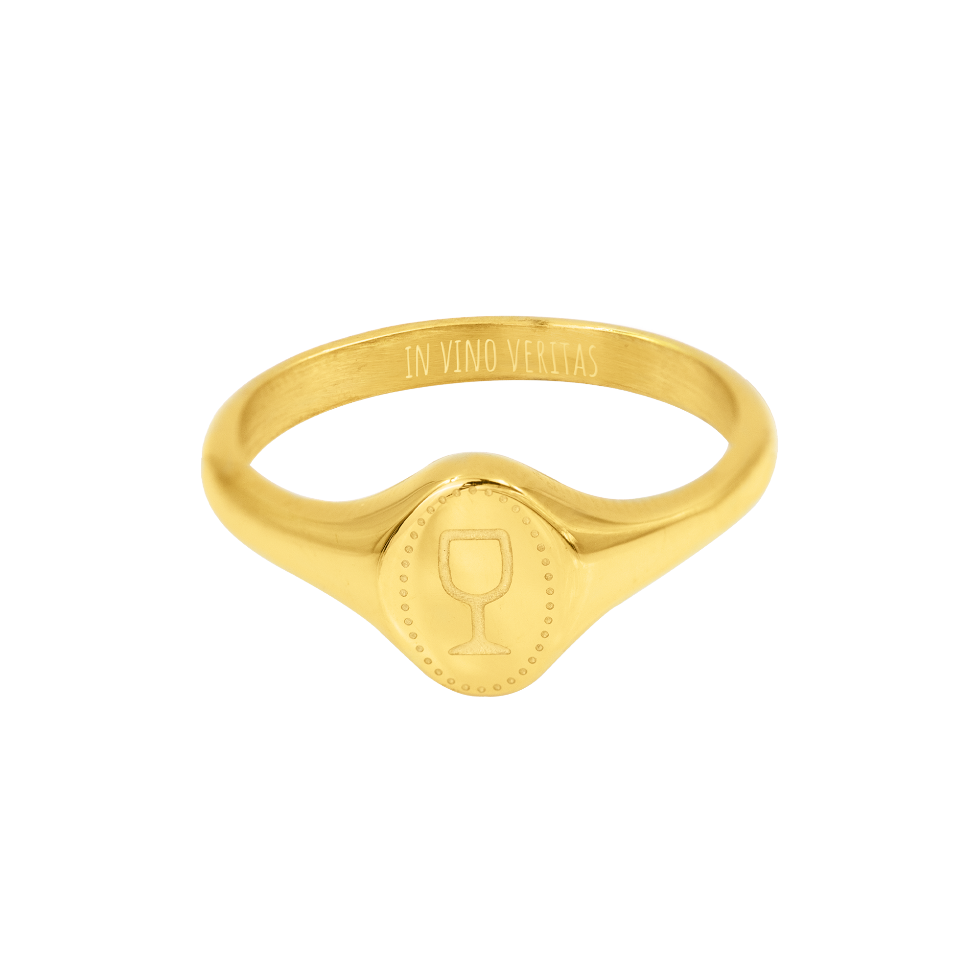 WINEGLASS Ring Gold