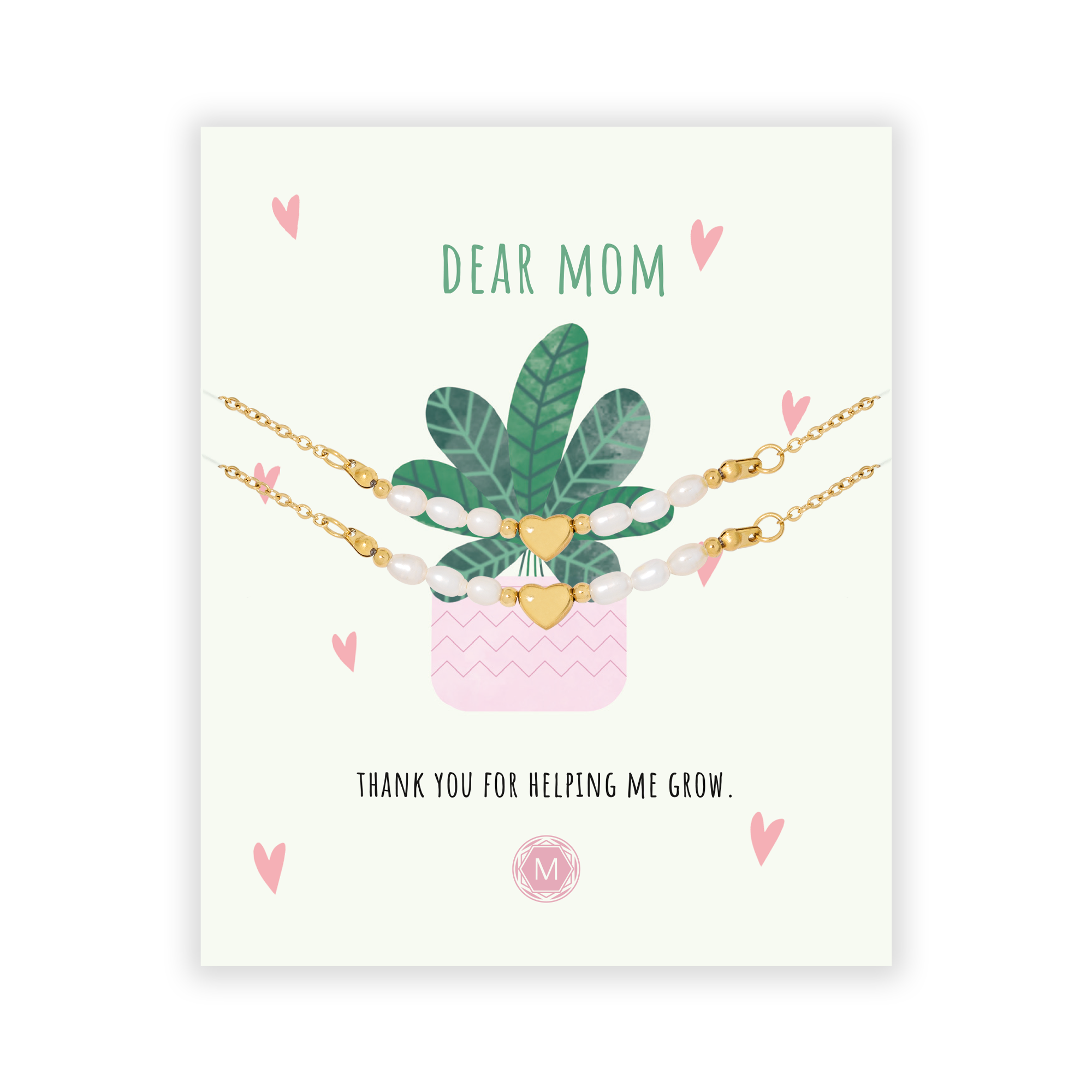 DEAR MOM (GROW) 2x Bracelet