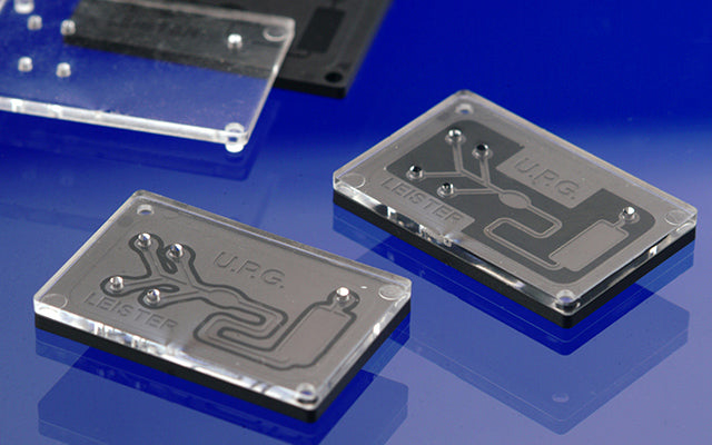 Leister laser plastic welding applications medical micro fluidics