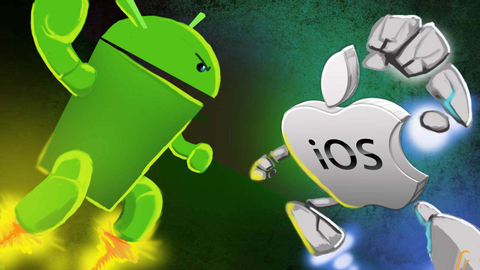 android vs iOS image