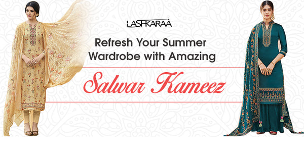 summer salwar suits for ladies