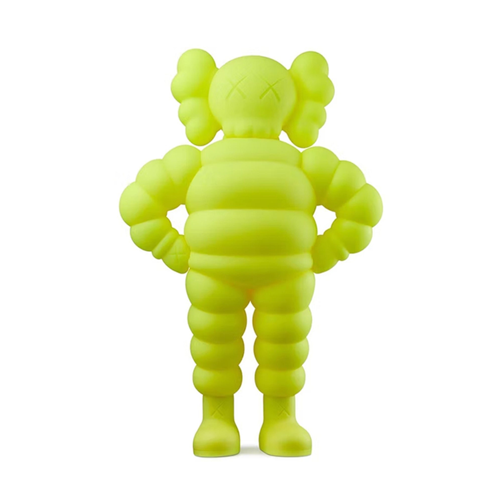 KAWS Chum Vinyl Figure Yellow (2022) – PLUS