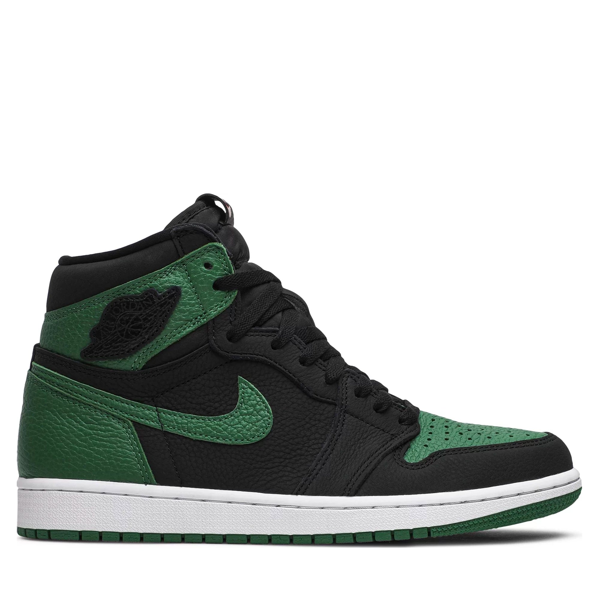 black and forest green jordan 1