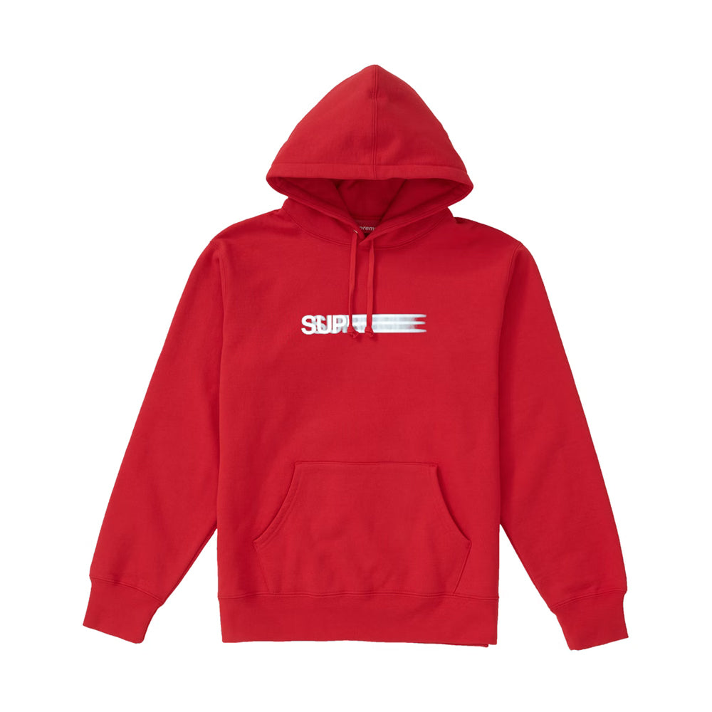 Supreme Motion Logo Hooded Sweatshirt (SS20) Red | PLUS