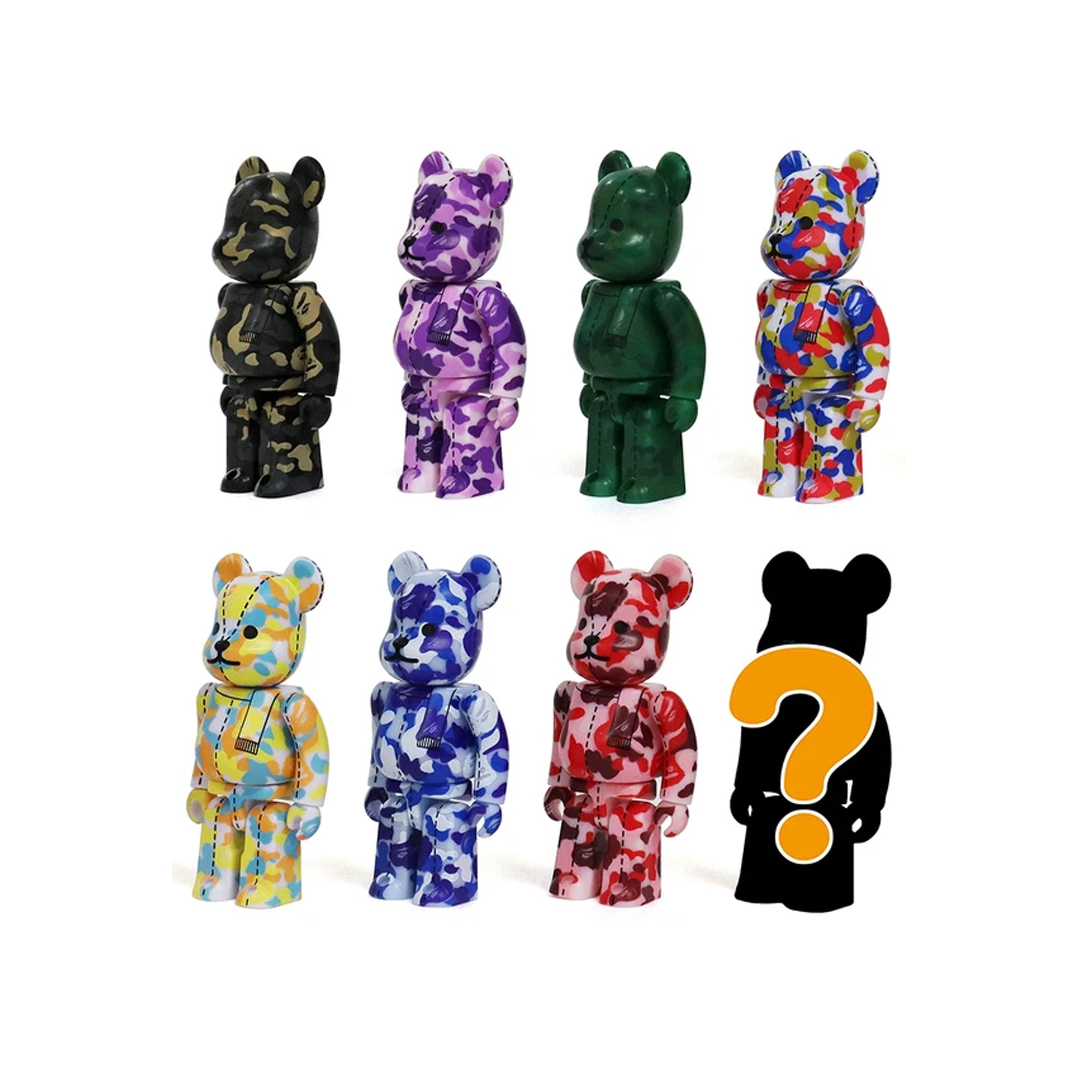 BAPE Bearbrick 28th Anniversary 100% Mystery Camo #4 | PLUS