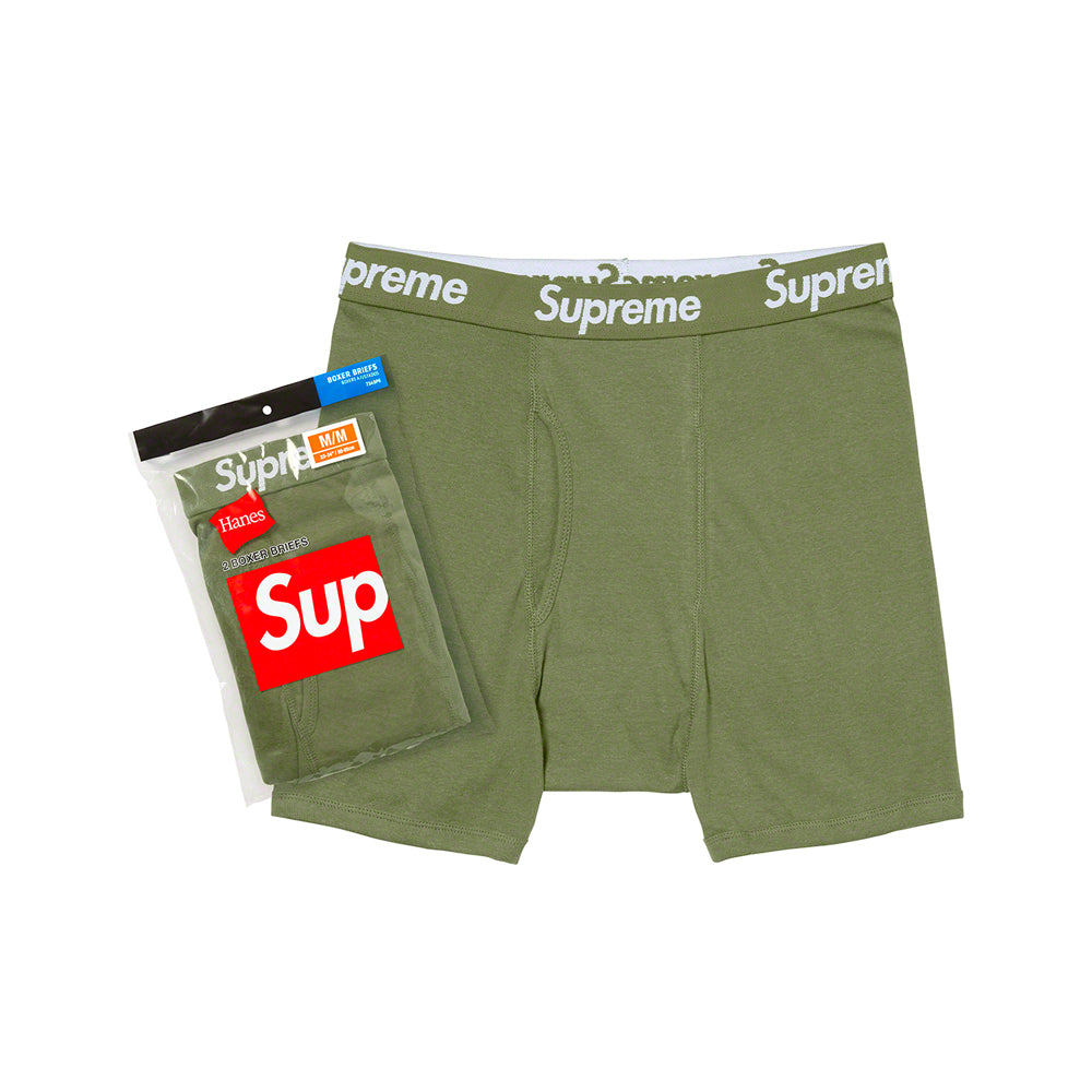 となってい Supreme - Supreme Hanes Boxer Brief Small 黒 4枚の通販